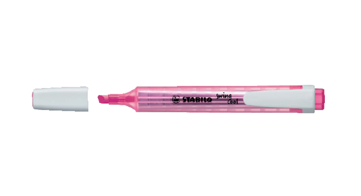 Markeerstift stabilo swing cool 1-4mm roze