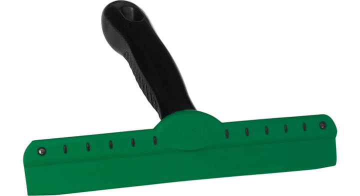 Vikan Wipe-n-Shine, handtrekker, 25cm, groen/zwart, 707752 (1 stuk)