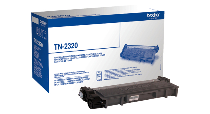 Toner brother tn-2320 zwart(tn-2320)