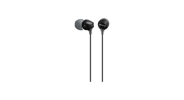 Oordopjes sony ex15ap microfoon zwart(mdrex15apb.ce7)