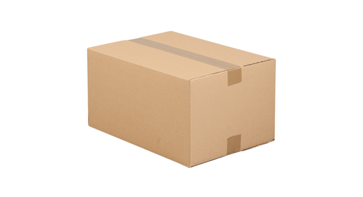 Vouwdoos bruin b-golf formaat 150x110x110mm(573111)