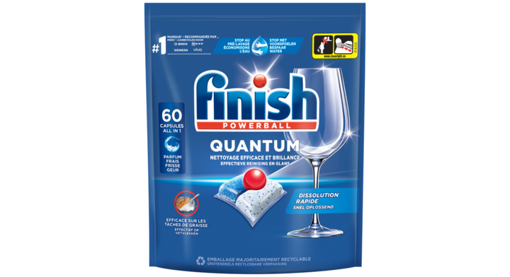 Vaatwastabletten finish quantum 60 stuks(3209839)