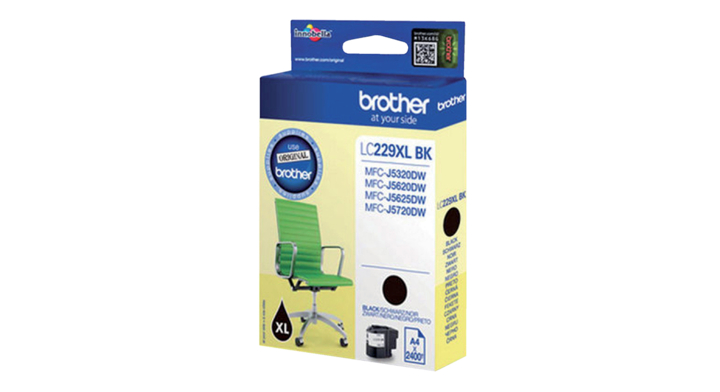 Inkcartridge brother lc-229xl zwart(lc-229xlbk)