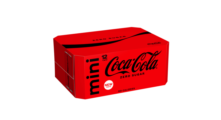 Frisdrank coca cola zero blik 150ml(284944)