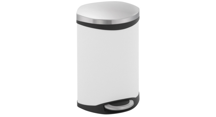 Shell Bin EKO, pedaalemmer, 10 liter, wit, VB 921810