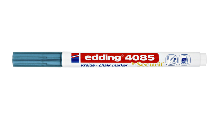 Krijtstift edding 4085 rond 1-2mm metallic blauw(6664073)