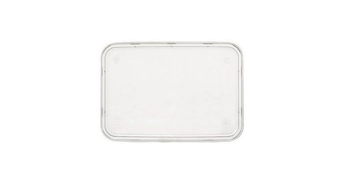 Deksel, PP spuitgiet, 175x119mm, transparant (500 st)