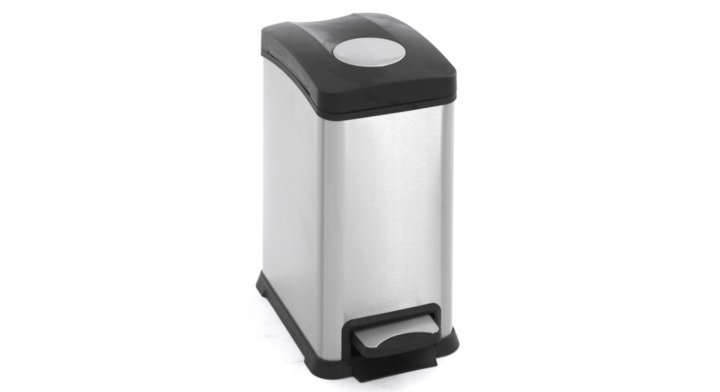 Eko Rejoice, pedaalemmer, 12 liter, mat RVS, VB 922812