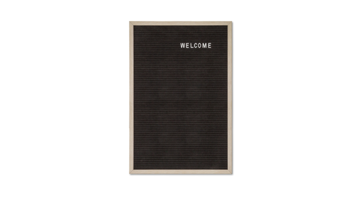 Letterbord zwart 40 x 60 cm(leb40x60)