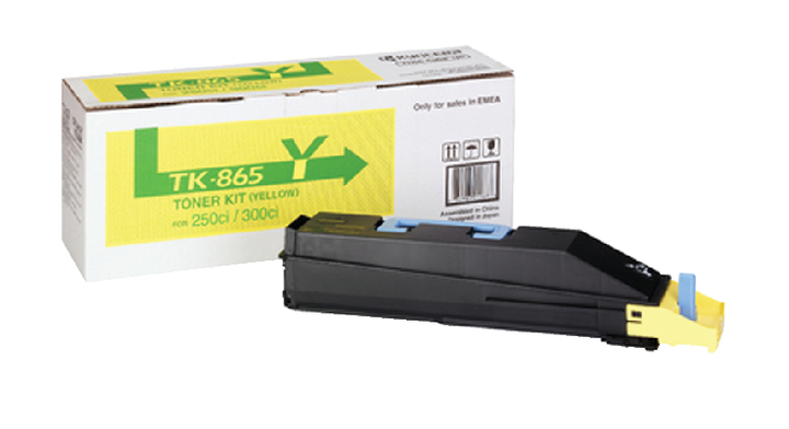 Toner kyocera tk-865 geel(0t2jzaeu)