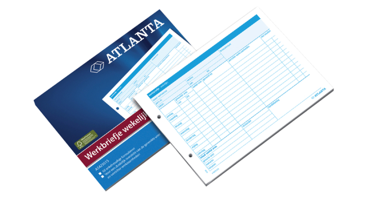Werkbrief wekelijks a5425-015 a5 50v