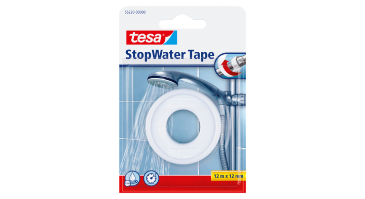 Reparatietape tesa stopwater 12mx12mm wit(56220-00000-00)