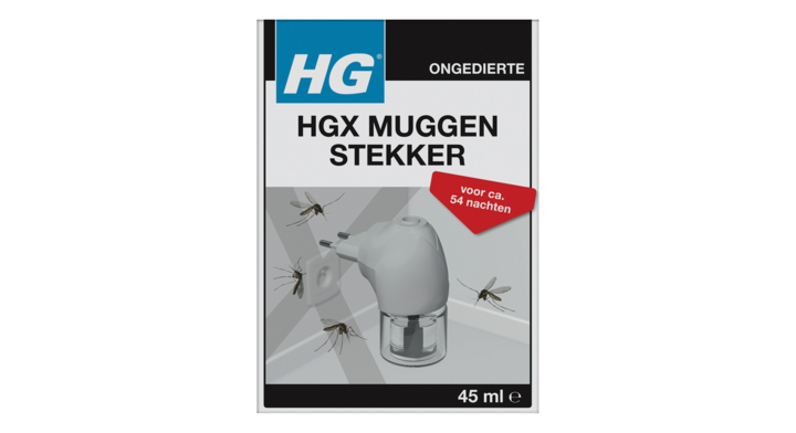 Muggenstekker hg hgx 45ml(553005100)