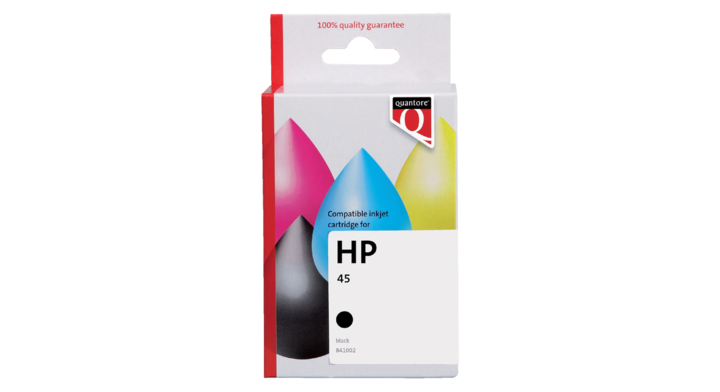 Inkcartridge Quantore alternatief tbv hp 51645a no 45