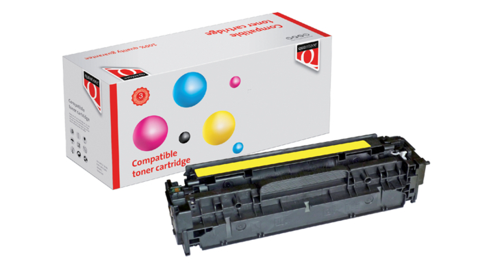 Tonercartridge Quantore alternatief tbv hp cf382a 2.7k geel