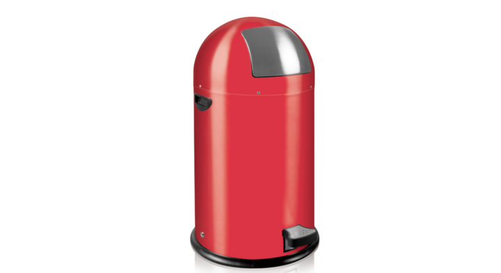 Kickcan Eko, pedaalemmer, 33 liter, rood, VB 964800