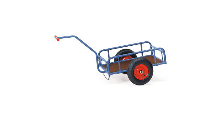 Handtrekwagen 1assig met 4 wanden, 845x545mm