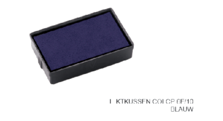 Inktkussen colop 6e/10 blauw