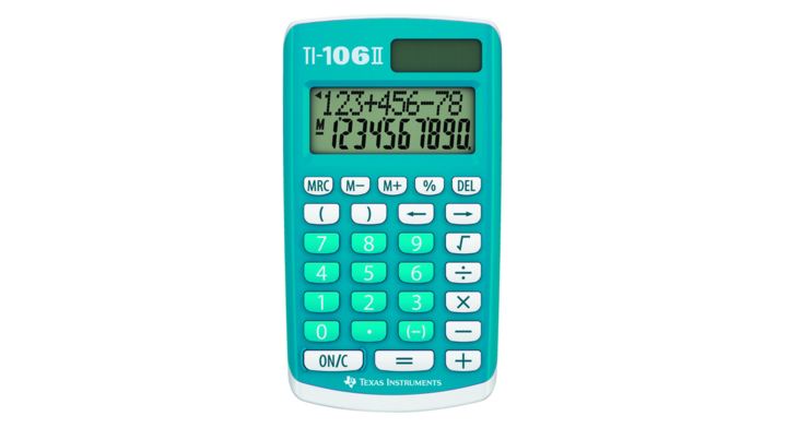 Rekenmachine ti-106ii(106ii/fbl/4e6/a)