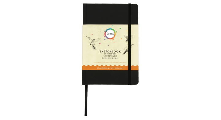 Tekenboek qrea a5 100gr 80vel(987654)