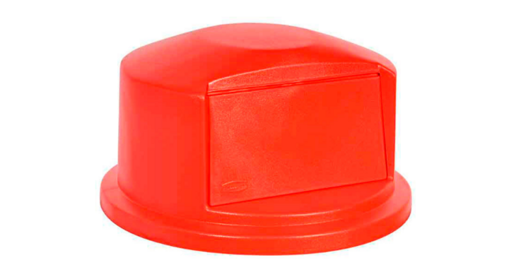 Rubbermaid Dome, deksel voor bak VB 002643, rood, VB 002647