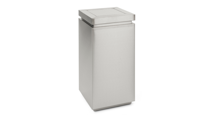 Tumble Deluxe, afvalbak, 110 liter, mat RVS, VB 666577