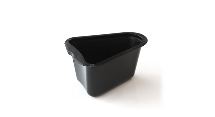 Sauscupje, PP, 75ml, zwart (1200 stuks)