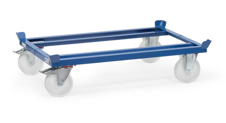Palletonderwagen Polyamide, 1010x810mm Draagverm. 1000kg