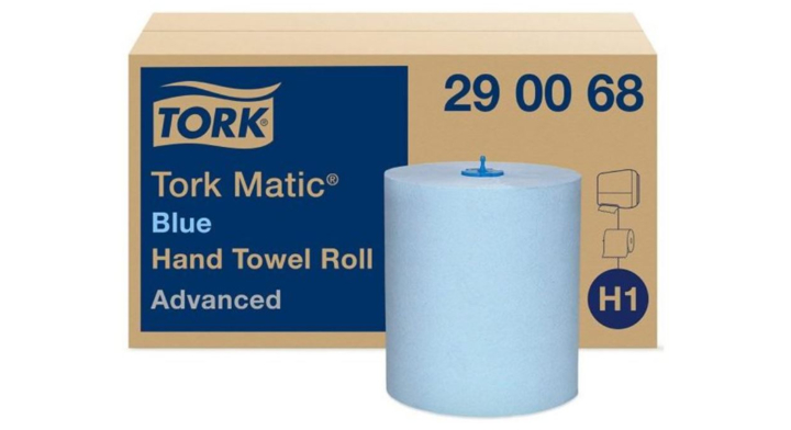Tork Matic Advanced | Handdoekrol | 150 Meter | 2-Laags | H1 | Blauw | 290068 (6 stuks)