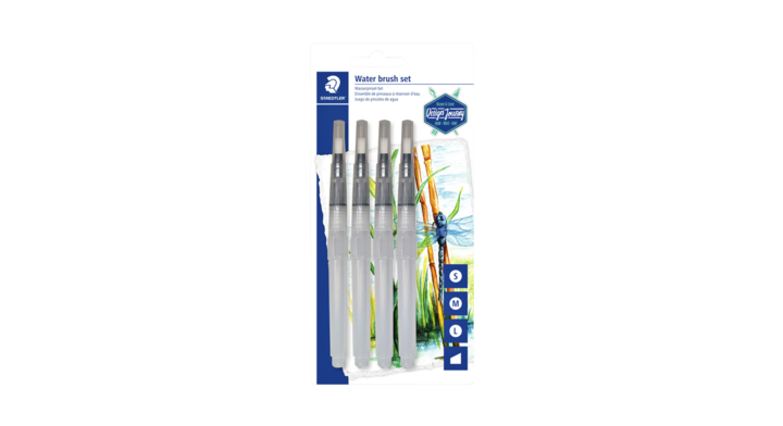 Waterbrushstift staedtler breedtes assorti(949-sbk4-c)