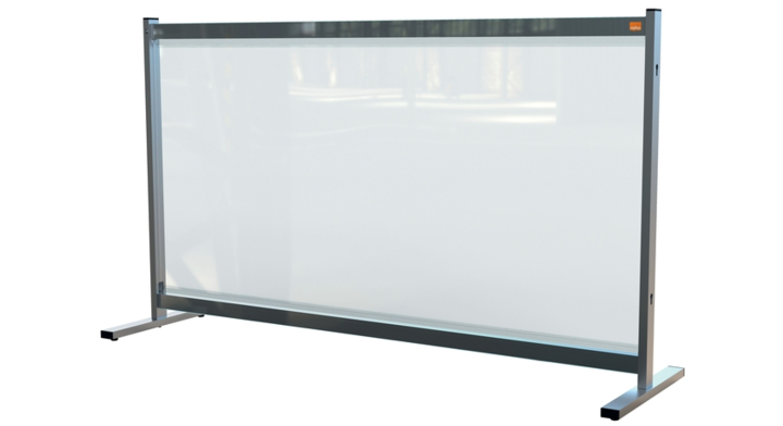 Bureauscherm nobo doorzichtig pvc 1470x860mm(1915548)