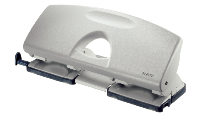 Perforator leitz 5012 dubbel inleg 2.5mm grijs