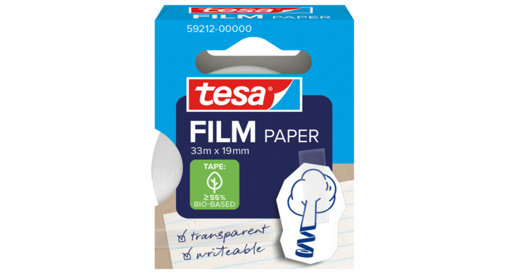Plakband tesafilm papier 19mmx33m(59212-00000-00)