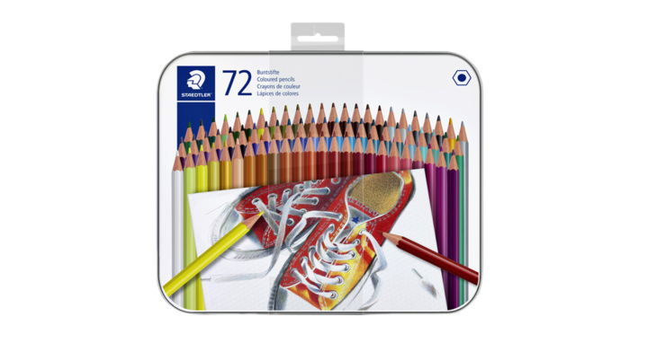 Kleurpotlood staedtler 6kantig assorti(175 m72)