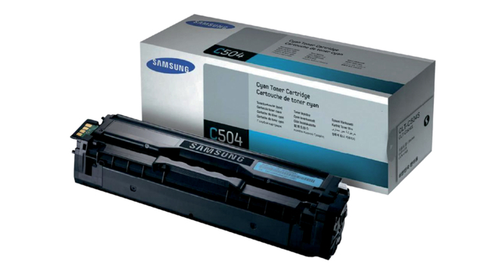 Samsung CLT-C504S, tonercartridge, blauw, SU025A