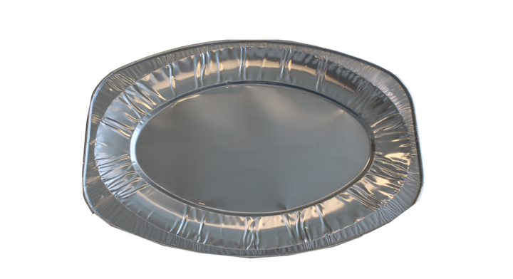 Alu Cateringschalen 36x55cm Ovaal /pk10