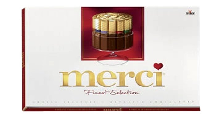 Merci, chocolademix, 400 gram, finest selection (1 doos)