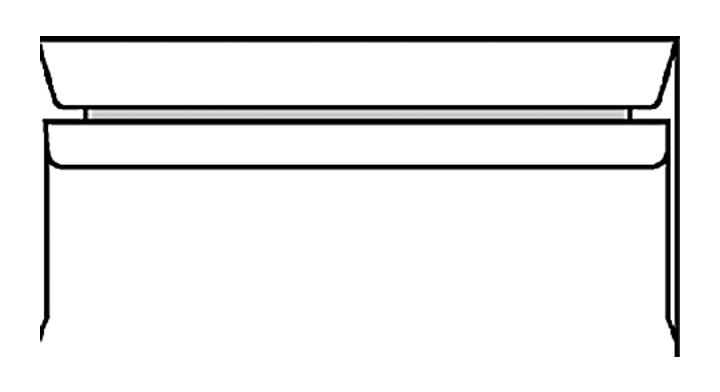 Envelop bank c5/6 114x229 zk 80gr wit
