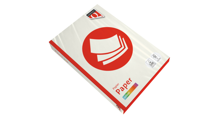 Kopieerpapier quantore colour a4 80gr roomwit(129340)