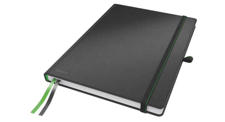 Notitieblok leitz complete hardcover a4 lijn zwart(44720095)