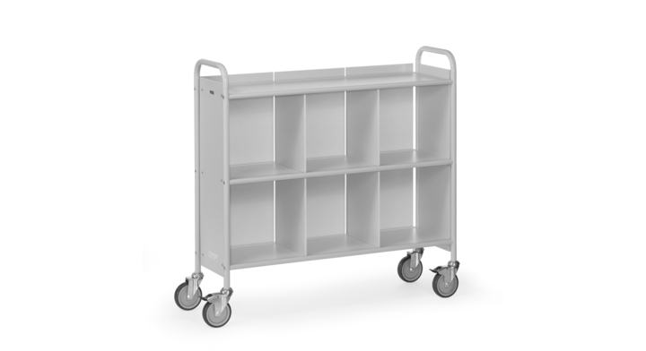 Dossierwagen lichtgrijs, 1080x350mm Draagverm. 150kg