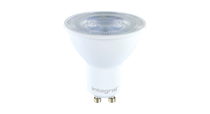 Ledlamp integral gu10 2700k warm wit 4.2w 390lumen(ilgu10dc1