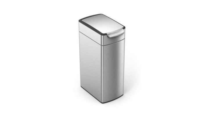 Simplehuman Touch Bar, afvalbak, 40 liter, mat RVS, VB 015606