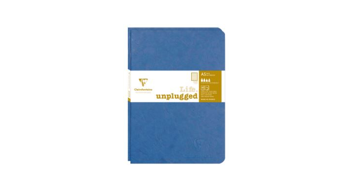 Schrift clairefontaine a5 lijn 96pag 90gr bl 2st(733174c)