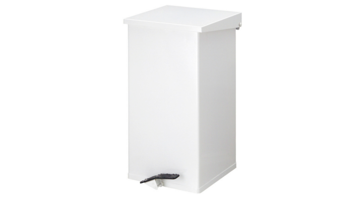 Carro-Kick, pedaalemmer, 45 liter, wit, VB 920000