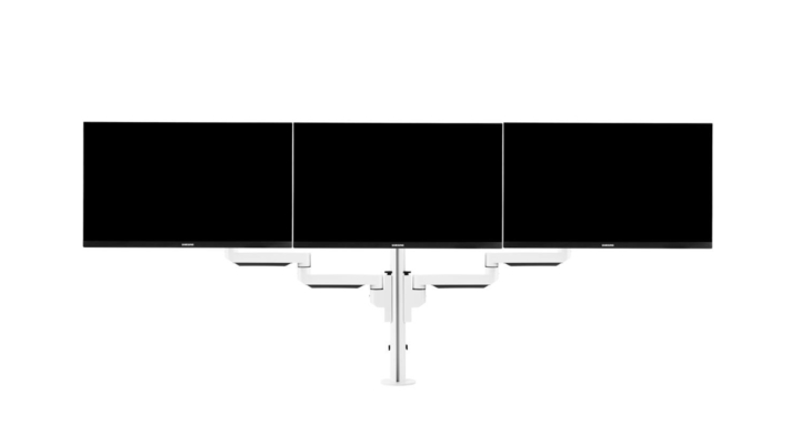 Filex, Galaxy Basic Triple Monitorarm, wit
