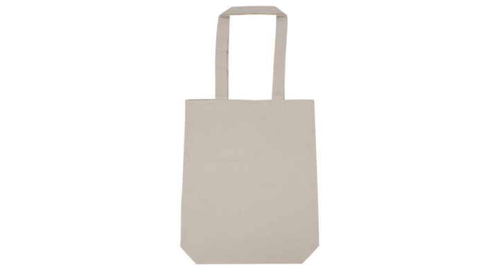 Draagtas, canvas, 40x50+2x5cm, tote beach bags, ecru (100st)