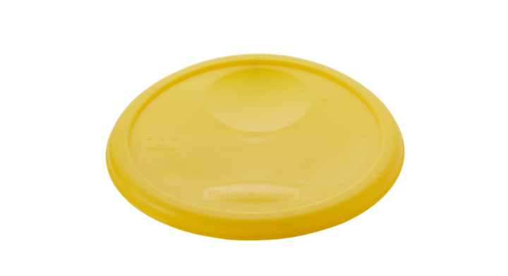 Rubbermaid, top t.b.v. opslagemmer 5.7/7.6L, geel, VB 005725