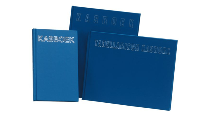 Kasboek octavo 148x210mm 1 kolom 100blad