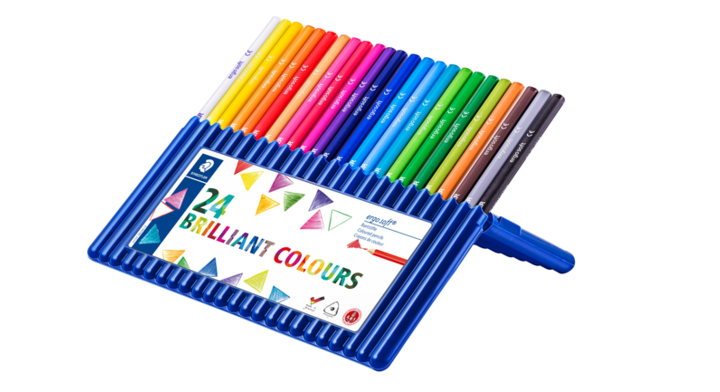 Kleurpotlood staedtler ergosoft 3kantig abs